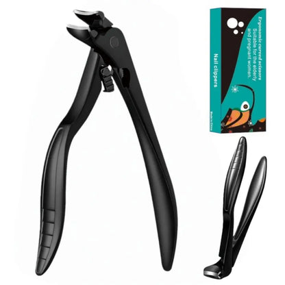 TrueToe SteadyClip wide-jaw toenail clipper with box