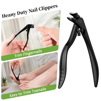 SteadyClip trimming thick toenail